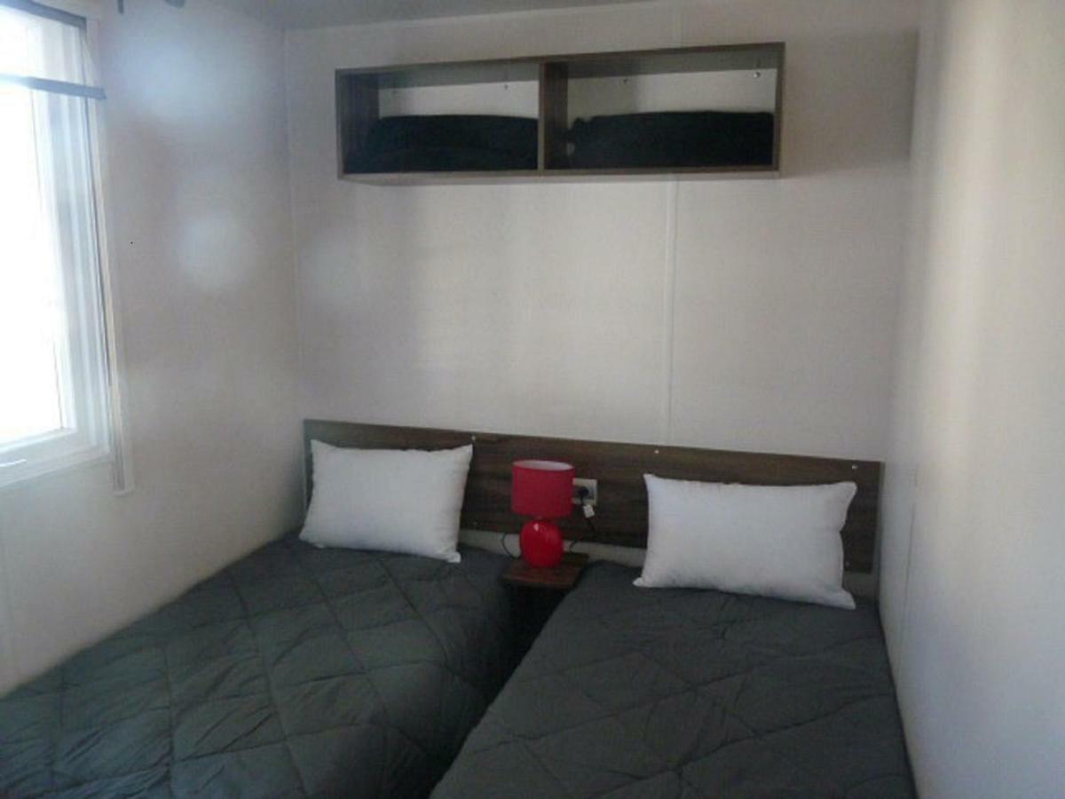 Gastes Mobile Home Ht De Gamme Climatise Dans Le Camping **** De La Reserve المظهر الخارجي الصورة