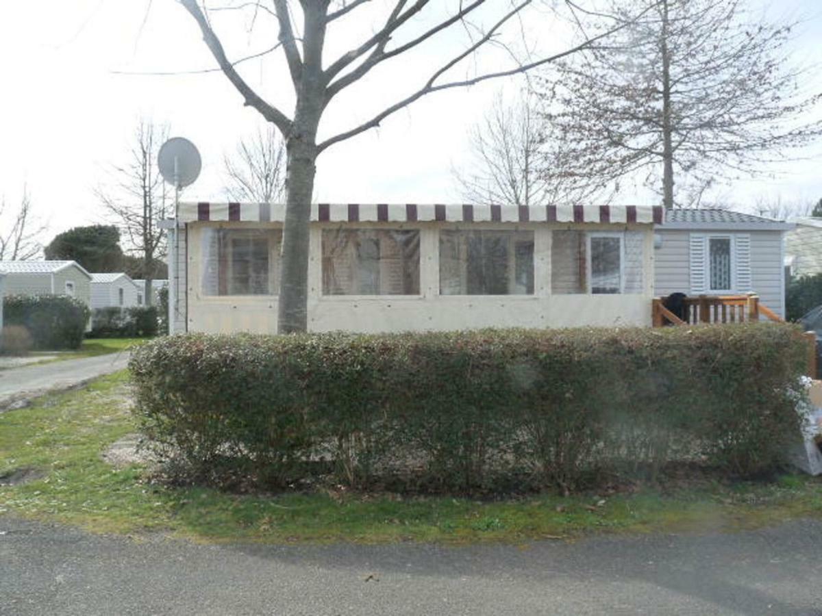 Gastes Mobile Home Ht De Gamme Climatise Dans Le Camping **** De La Reserve المظهر الخارجي الصورة