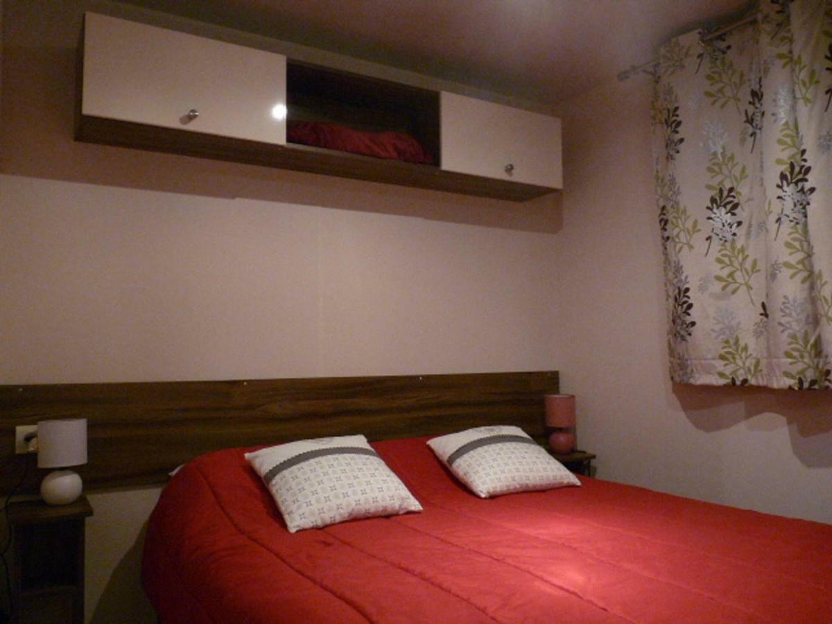 Gastes Mobile Home Ht De Gamme Climatise Dans Le Camping **** De La Reserve المظهر الخارجي الصورة